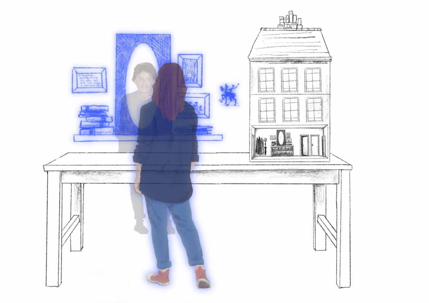 Là où l’on se rêve — la chambre holographique et la maison dessinée